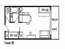 Rental Apartment La Frasse/305 - Mribel, Studio Flat, 4 Persons Méribel Exterior foto